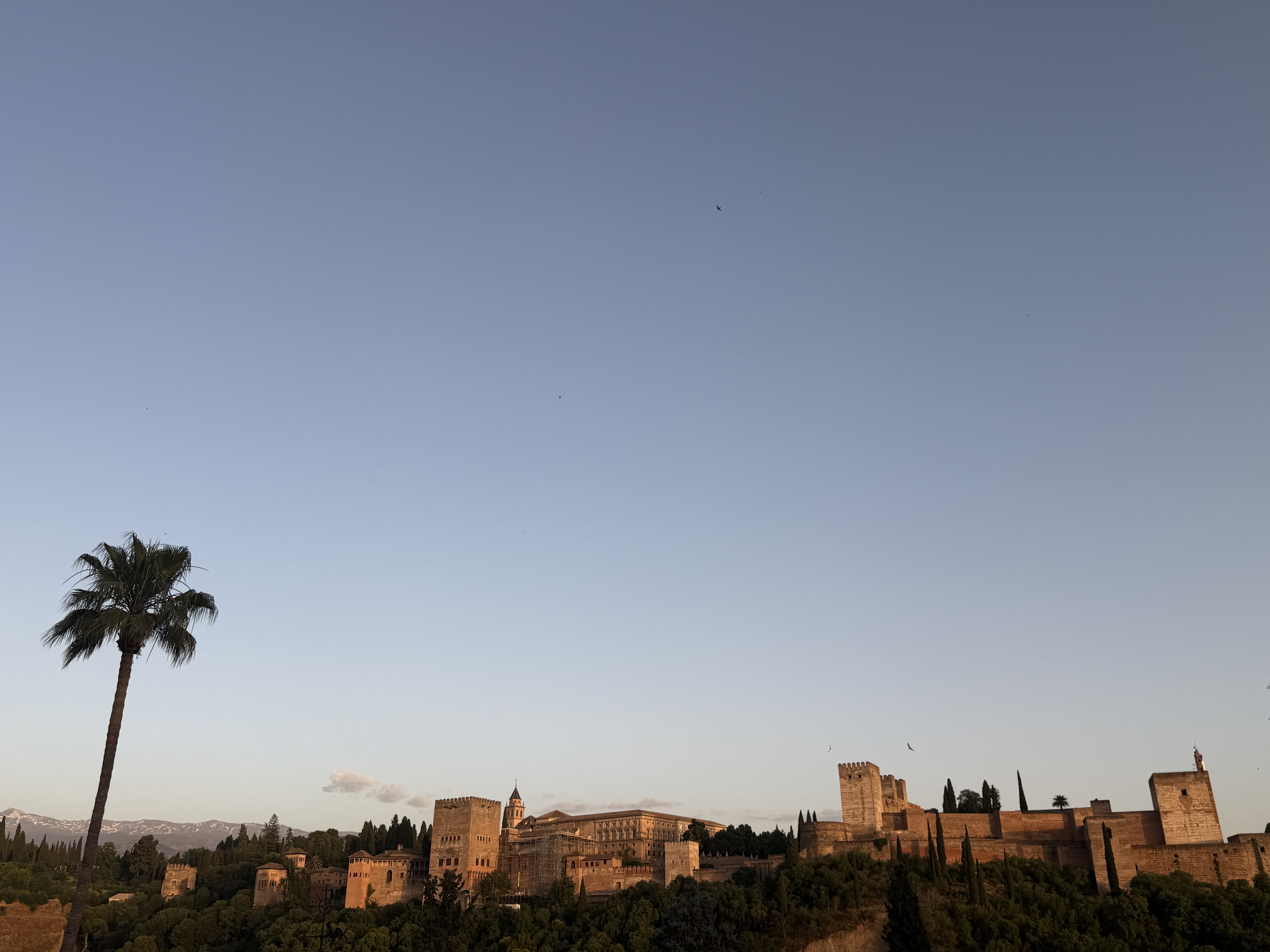 Alhambra at Sunset