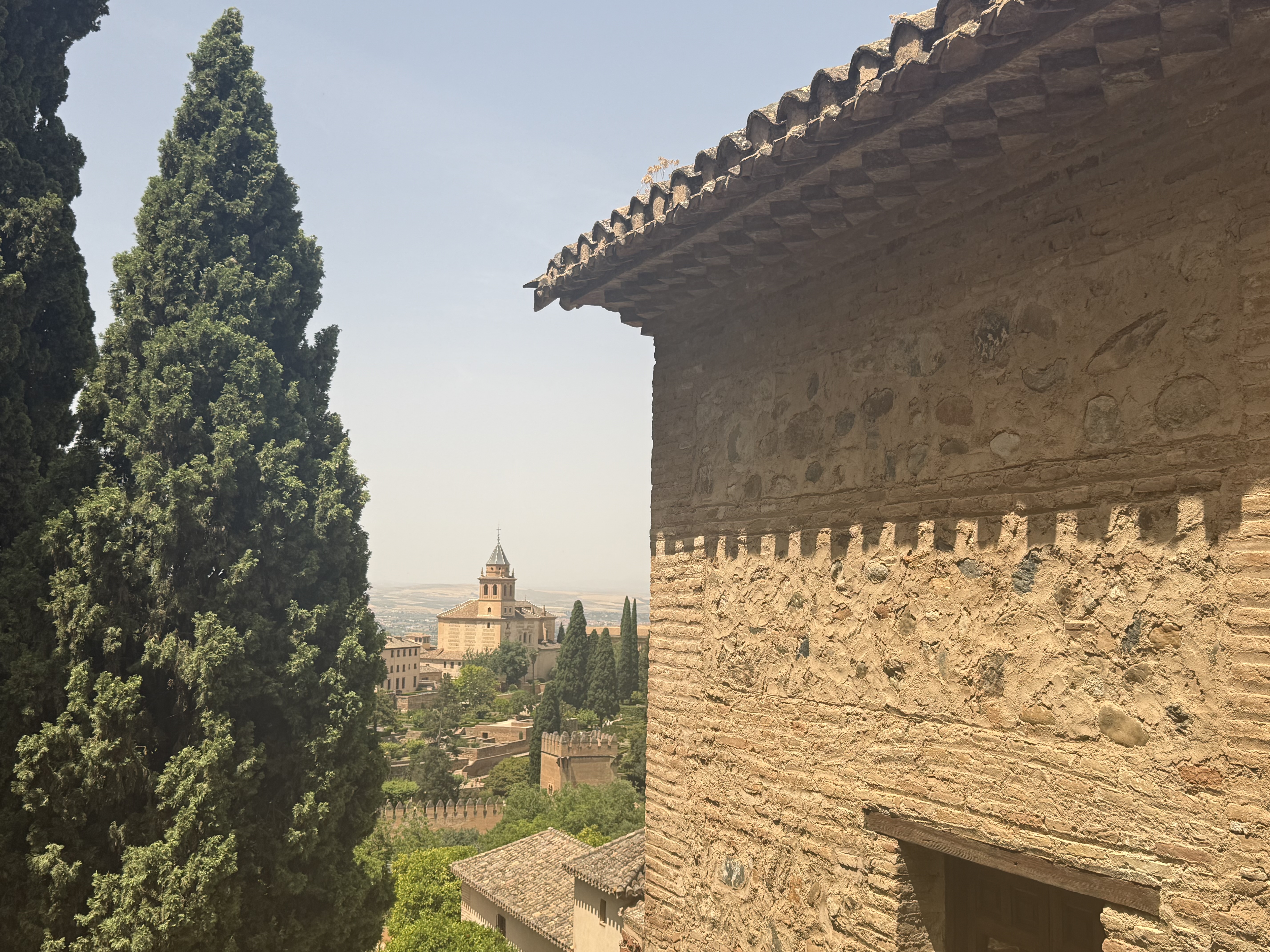 View from the Alhambra from an Angle