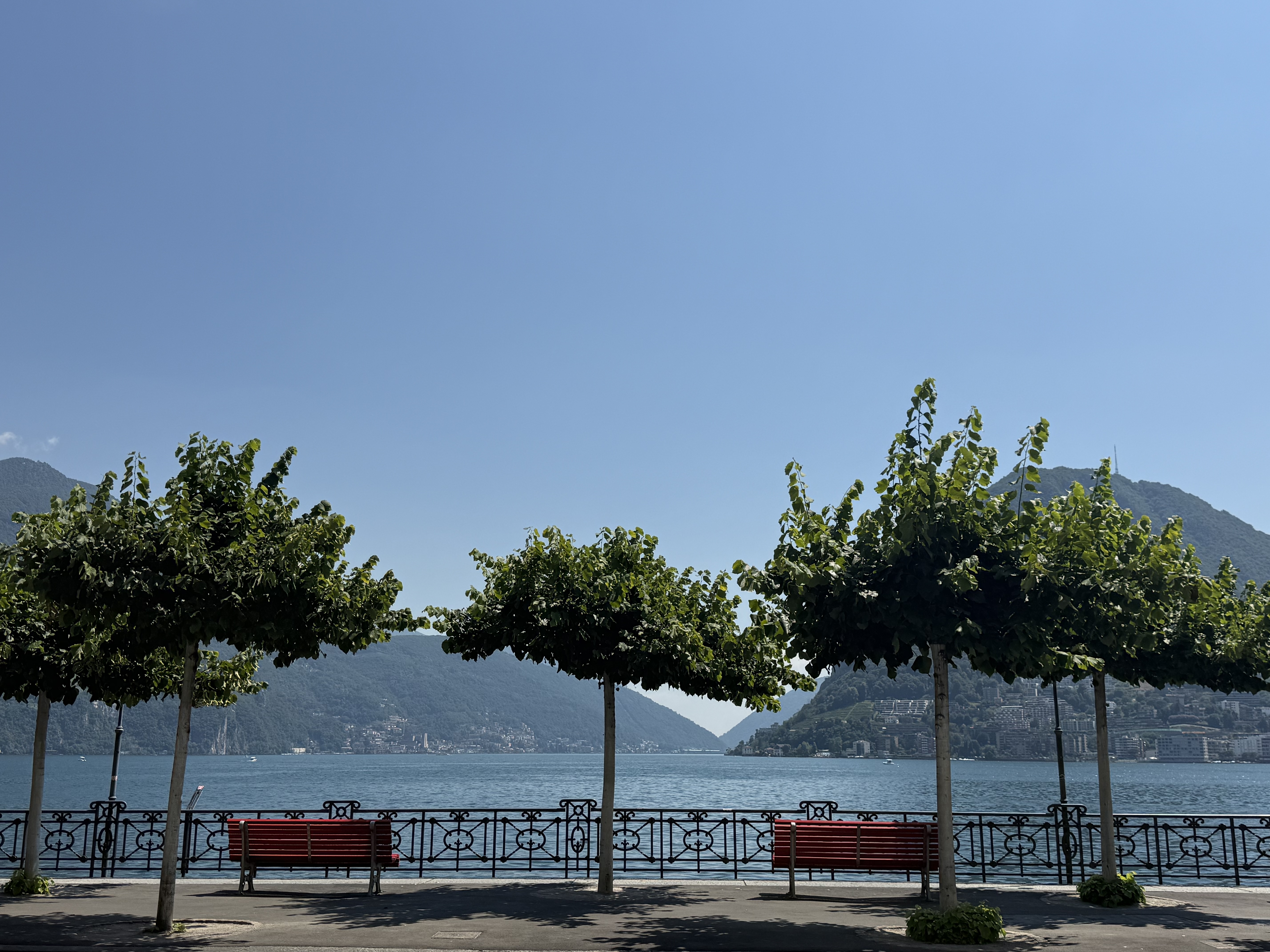 Red Benches