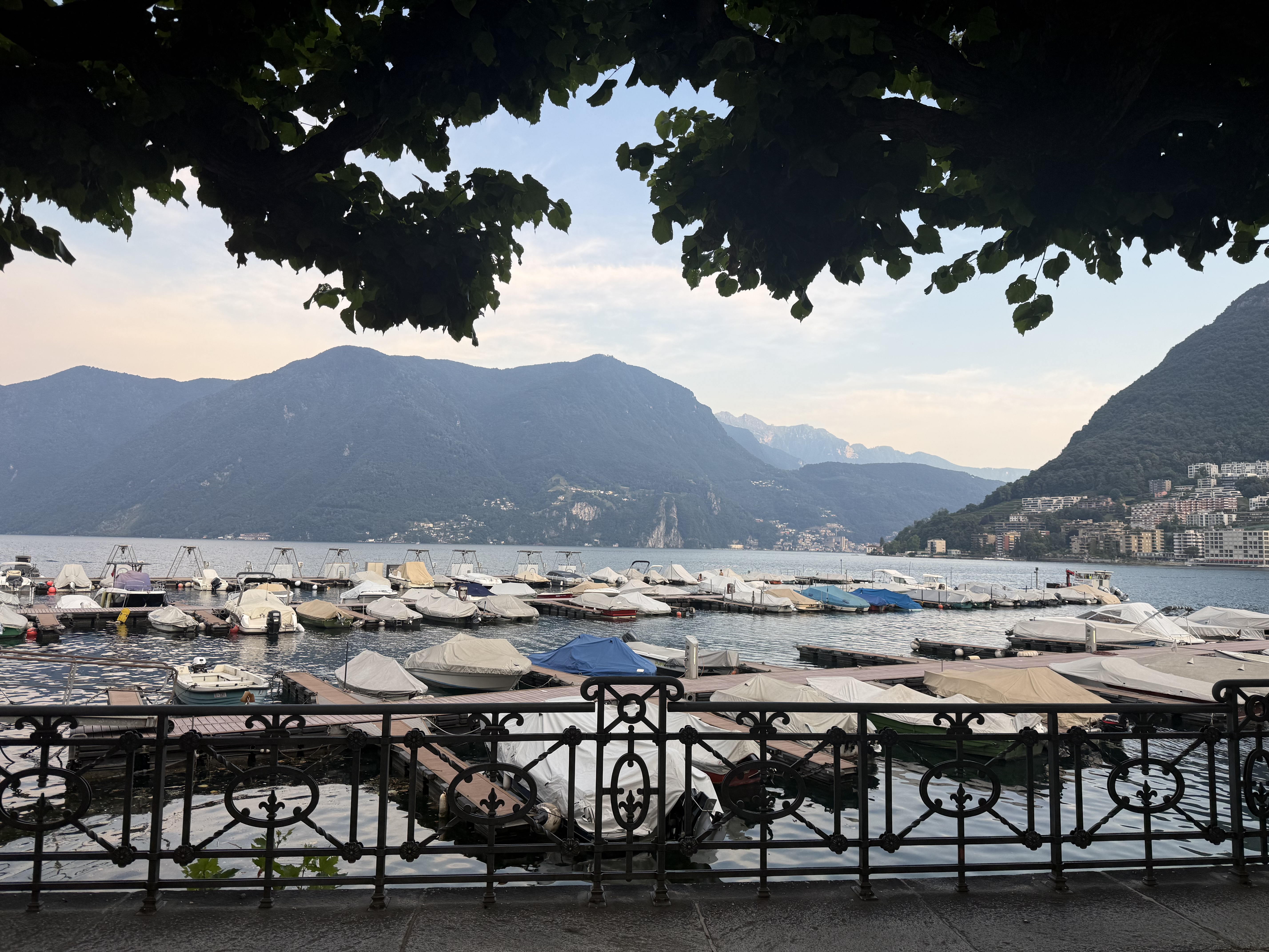 Boats in Lugano