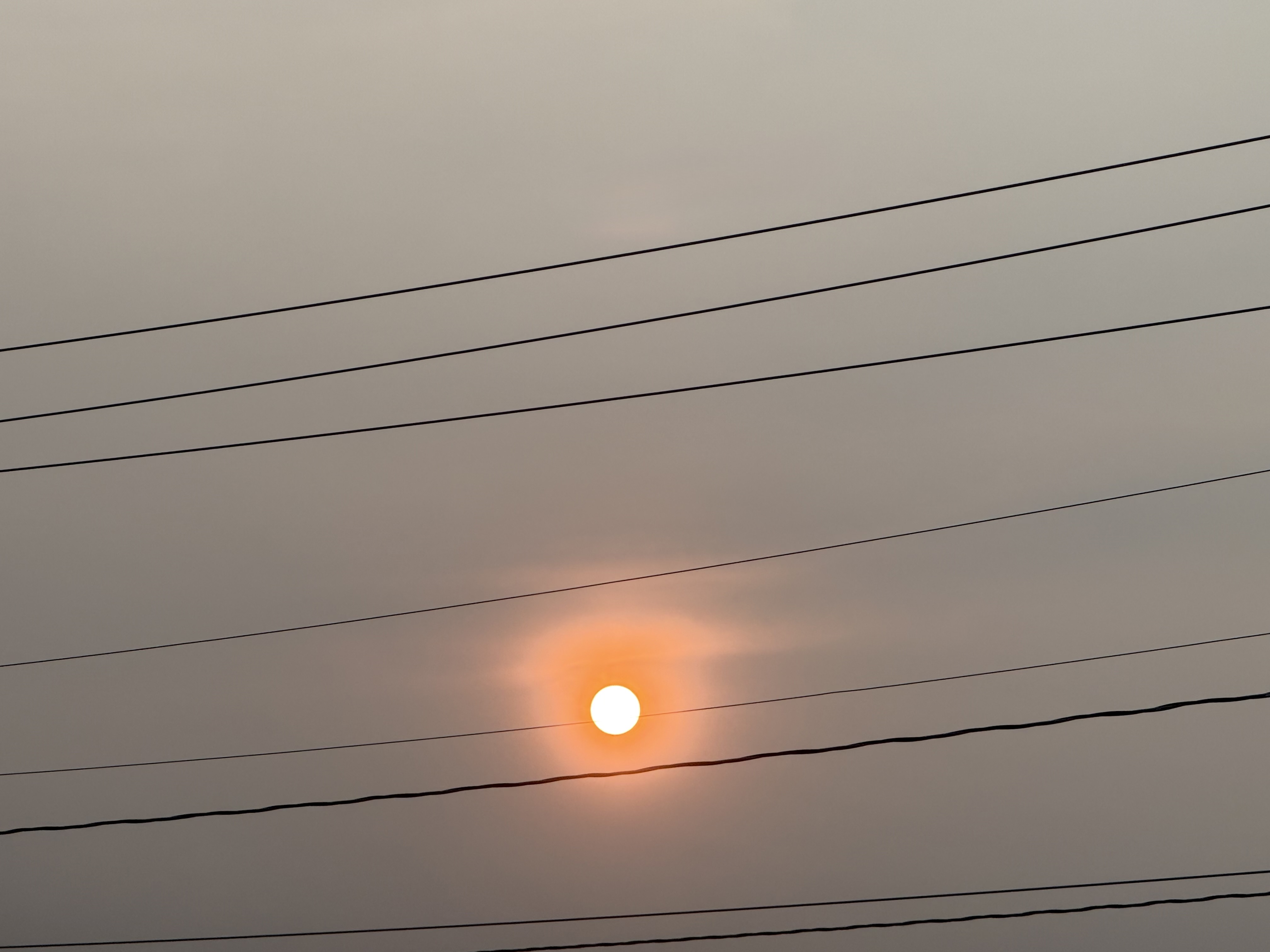 The Sun through the Haze 2